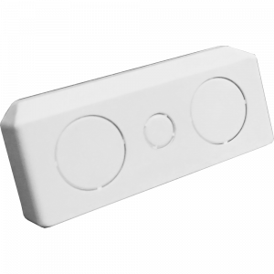 End cap for 120х50 mm trunking, white